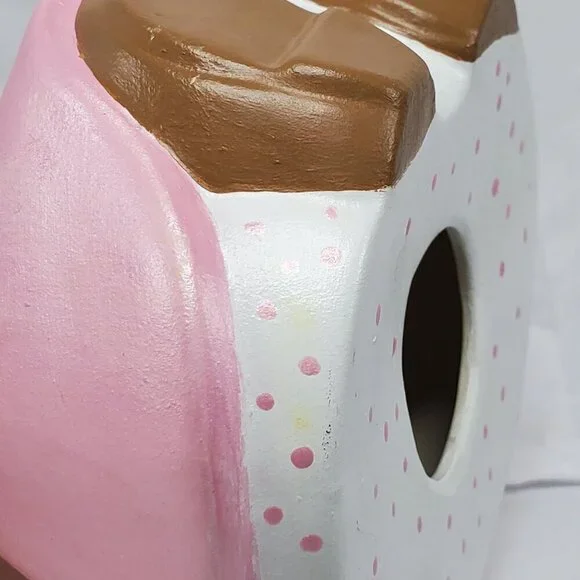 Cabbage Patch Kids Ceramic Figure hand painted Pink Blonde Girl 7.5 inches Tall - Picture 5 of 12